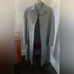Mens London Fog Weatherwear Overcoat size 38